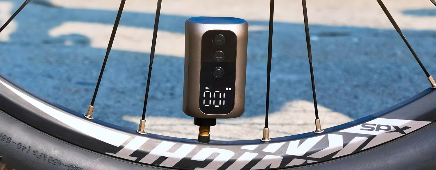 mini pompa elettrica bici bscobber a5 mini 100psi banner