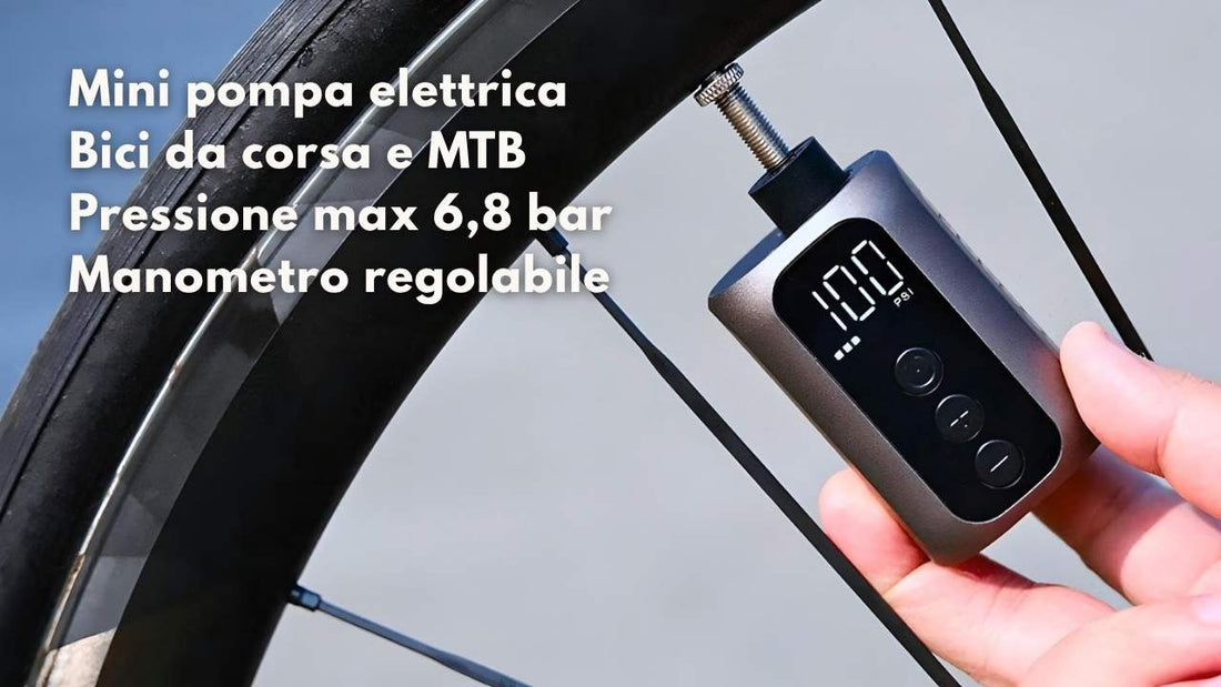 mini pompa elettrica bici bscobber a5 mini 100psi miniatura youtube